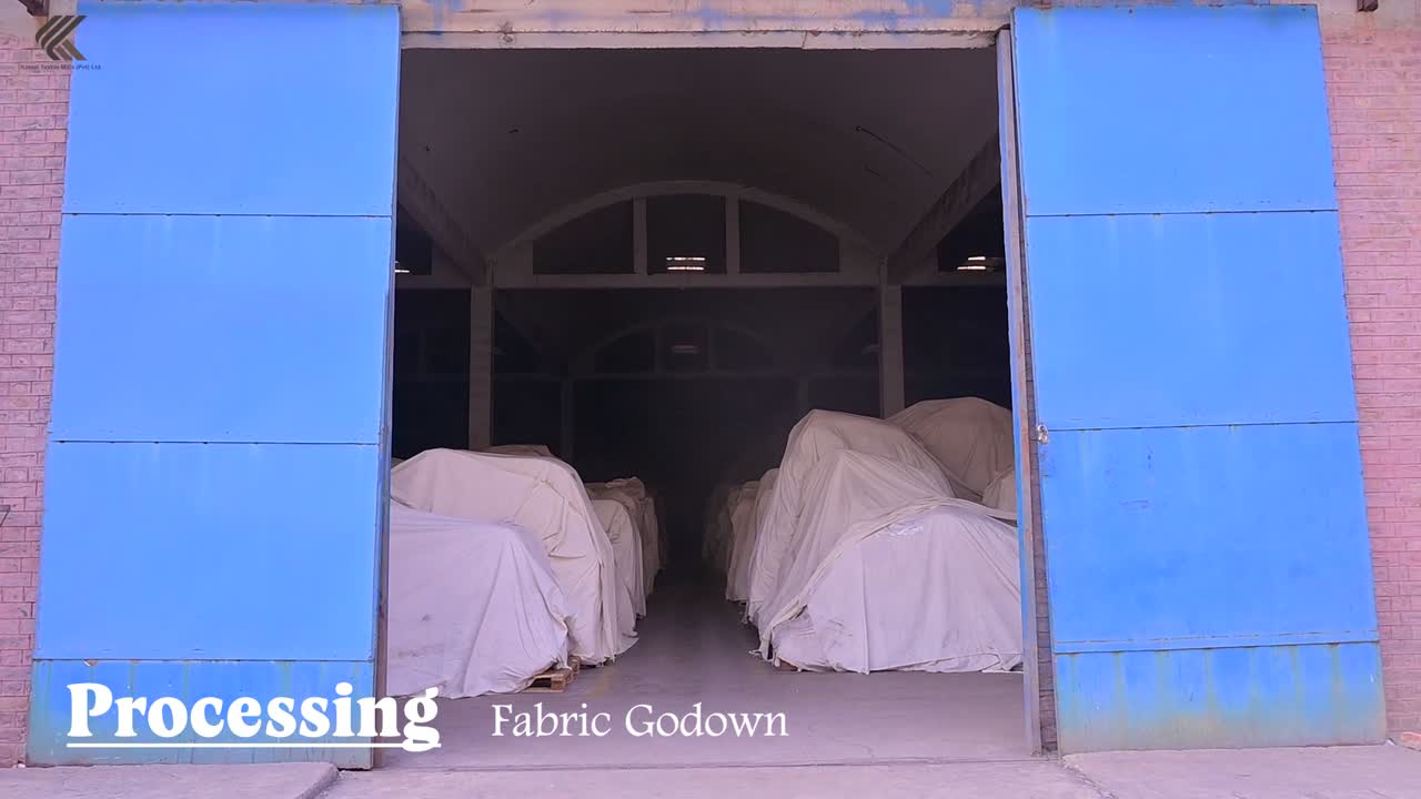 Fabric processing at Kamal Textile Mills